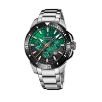 Reloj F20641/B Verde Hombre Chrono Bike