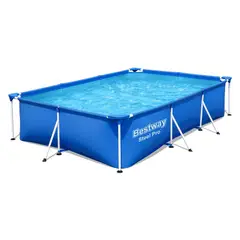 BESTWAY - PISCINA RECTANGULAR ESTRUCTURAL 3.00 M X 2.01 M X 66 CM