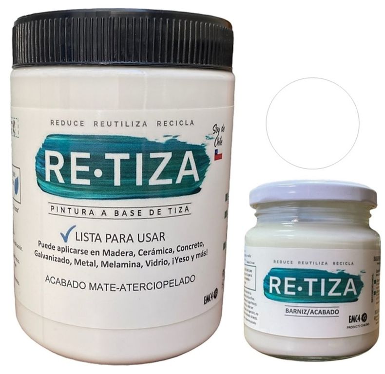 KILO PINTURA BLANCO INVIERNO + ACABADO 240ML
