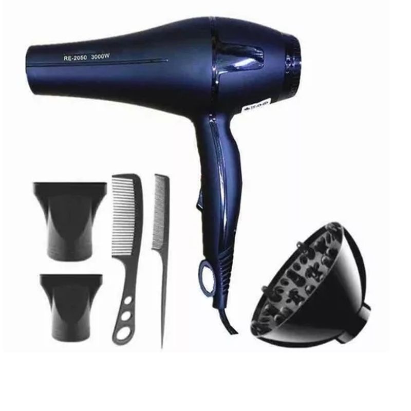GENERICO - Secador De Pelo 3000w 5 En 1 Profesional