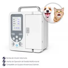 CONTEC - Bomba de Infusión SP750 Control Fluido Intravenoso Veterinario