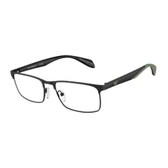 EMPORIO ARMANI - Lentes Ópticos Negro Mate