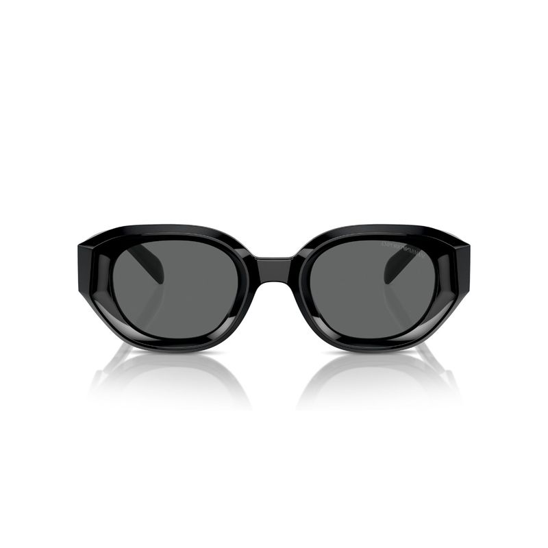 EMPORIO ARMANI - Lentes de Sol Negro Pulido Emporio Armani