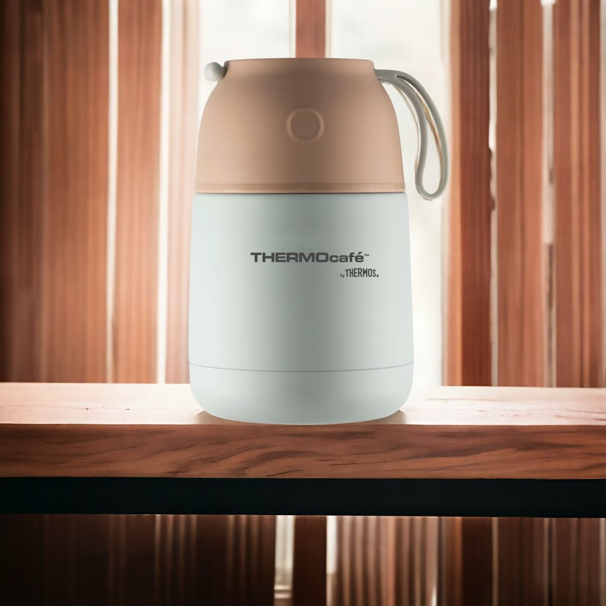 THERMOS - Termo de Comida Camel Acero Inoxidable 450ML Celeste J450BL2