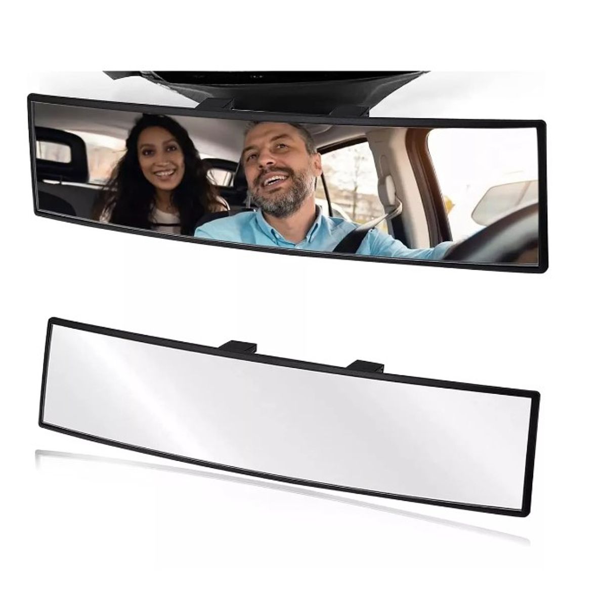 GENERICO - Espejo Panorámico Retrovisor Gran Angular Para Automóvil