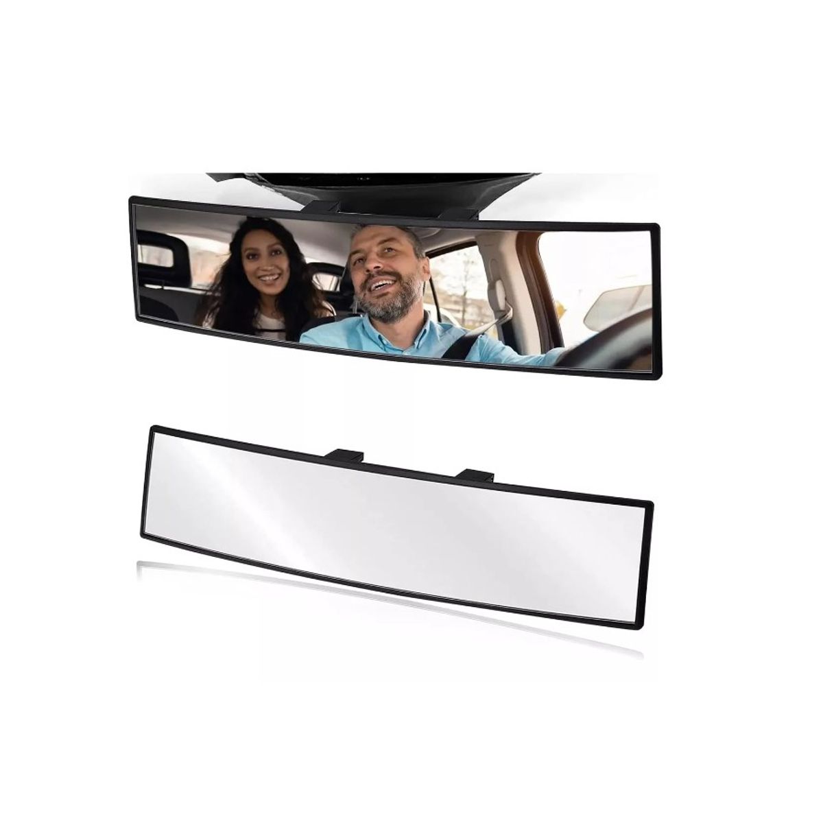 GENERICO - Espejo Panorámico Retrovisor Gran Angular Para Automóvil