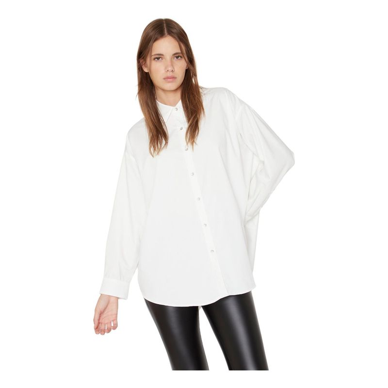 JACINTA TIENDA - Camisa Taylor blanca Jacinta Tienda