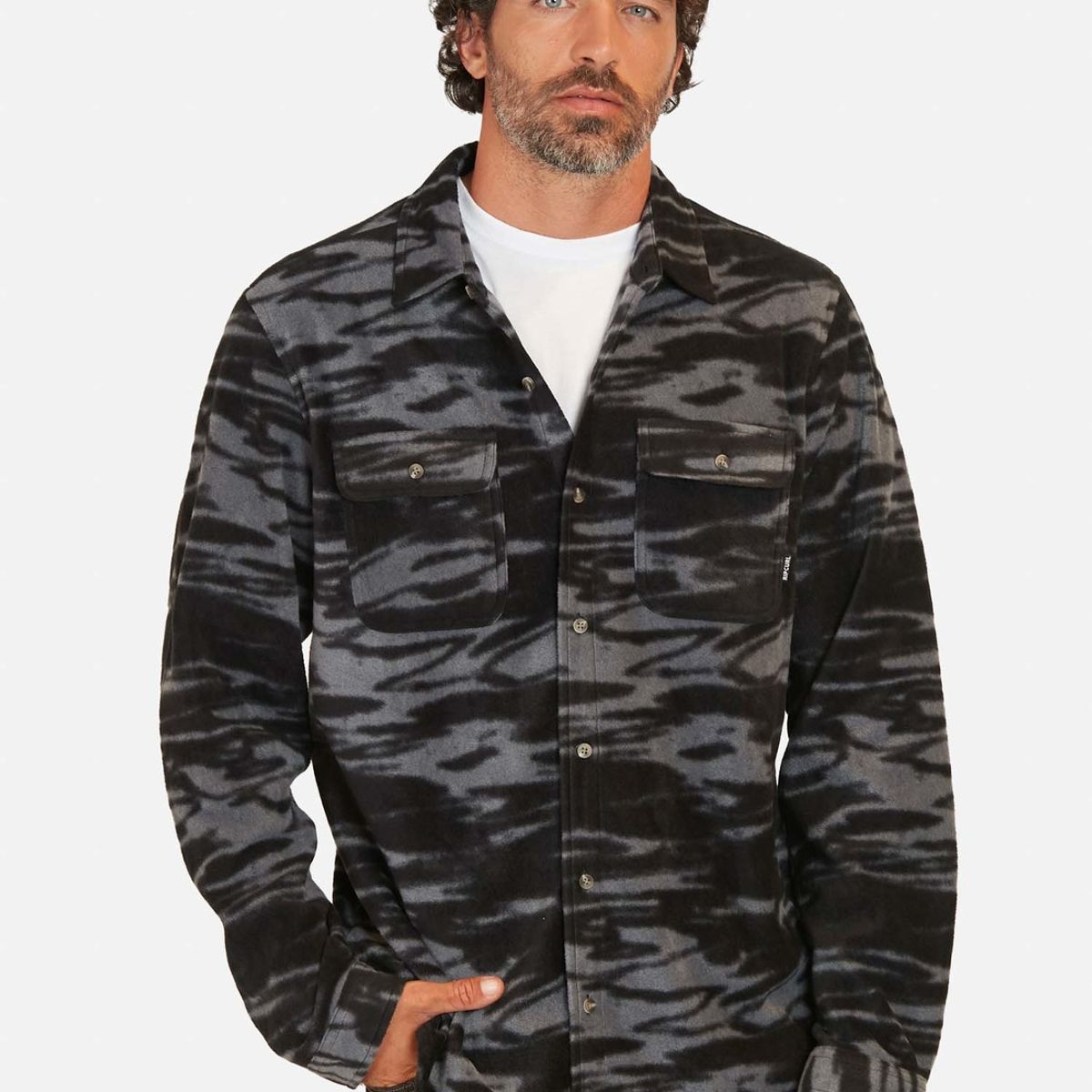 RIP CURL - Camisa Camisa Ml Multicolor Hombre Rip Curl