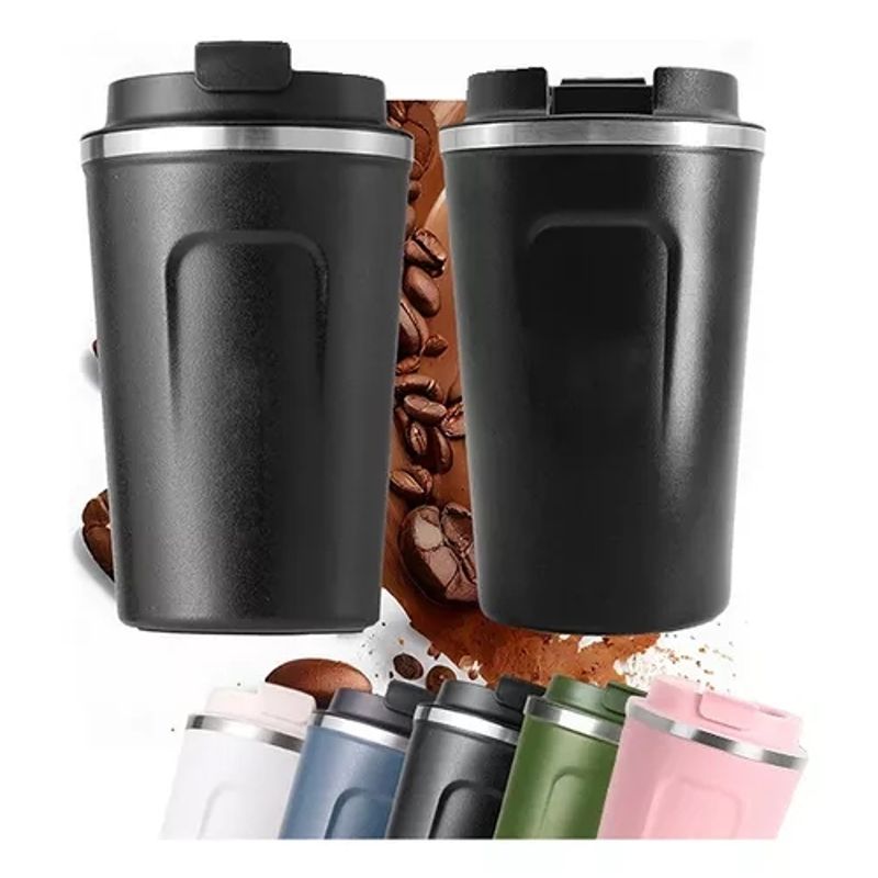 GENERICO - Taza De Café Doble Capa Termo De 304 Acero Inoxidable 380ml
