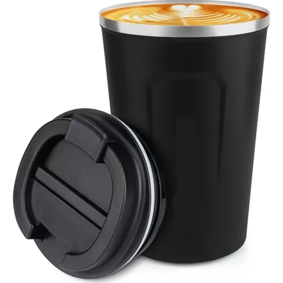 GENERICO - Taza De Café Doble Capa Termo De 304 Acero Inoxidable 380ml
