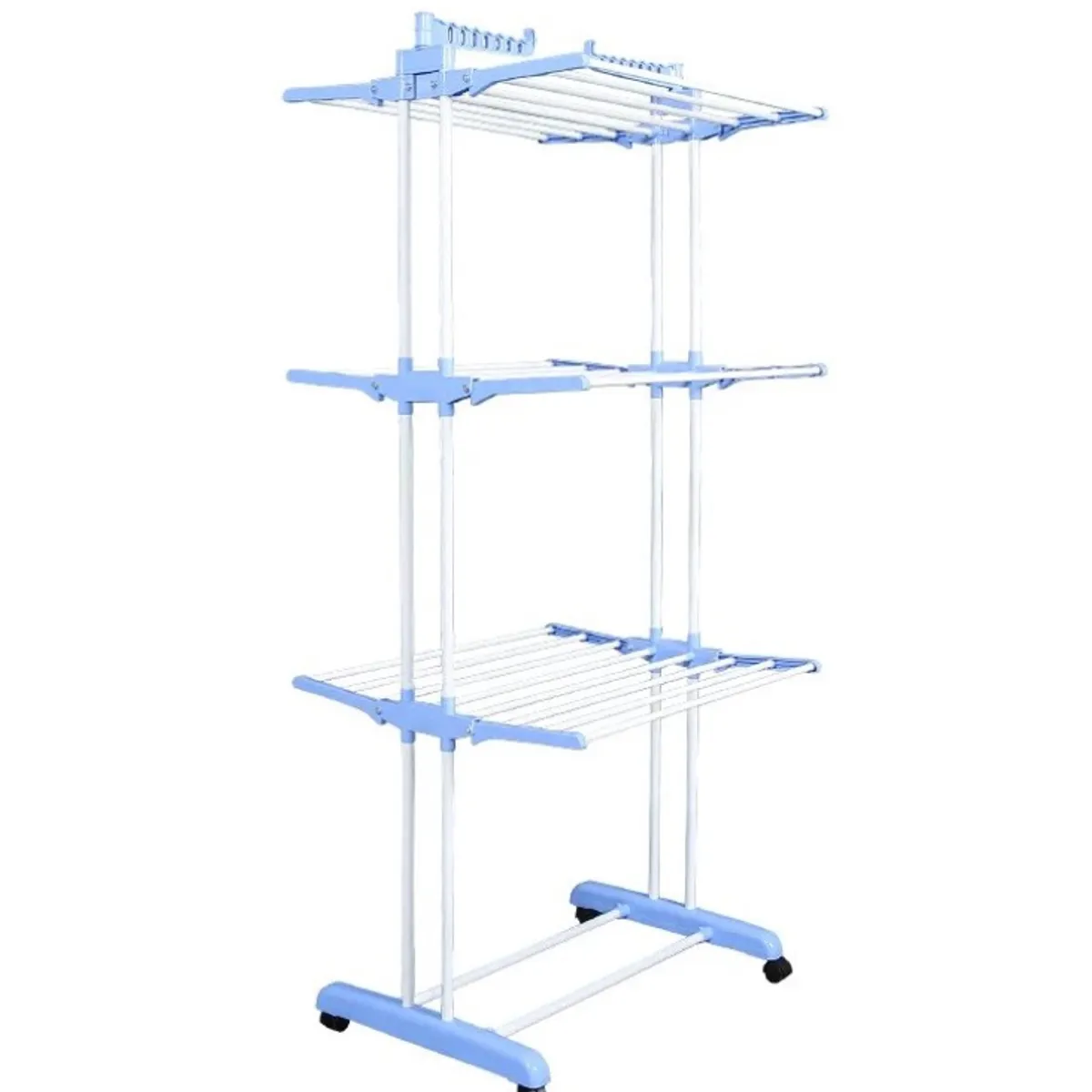 GENERICO - Perchero De Ropa Hogar De 3 Capas Colgador