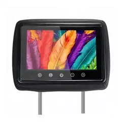 GENERICO - Par Monitor Coche Universal 9 Auto Reposacabezas Mp5 Video