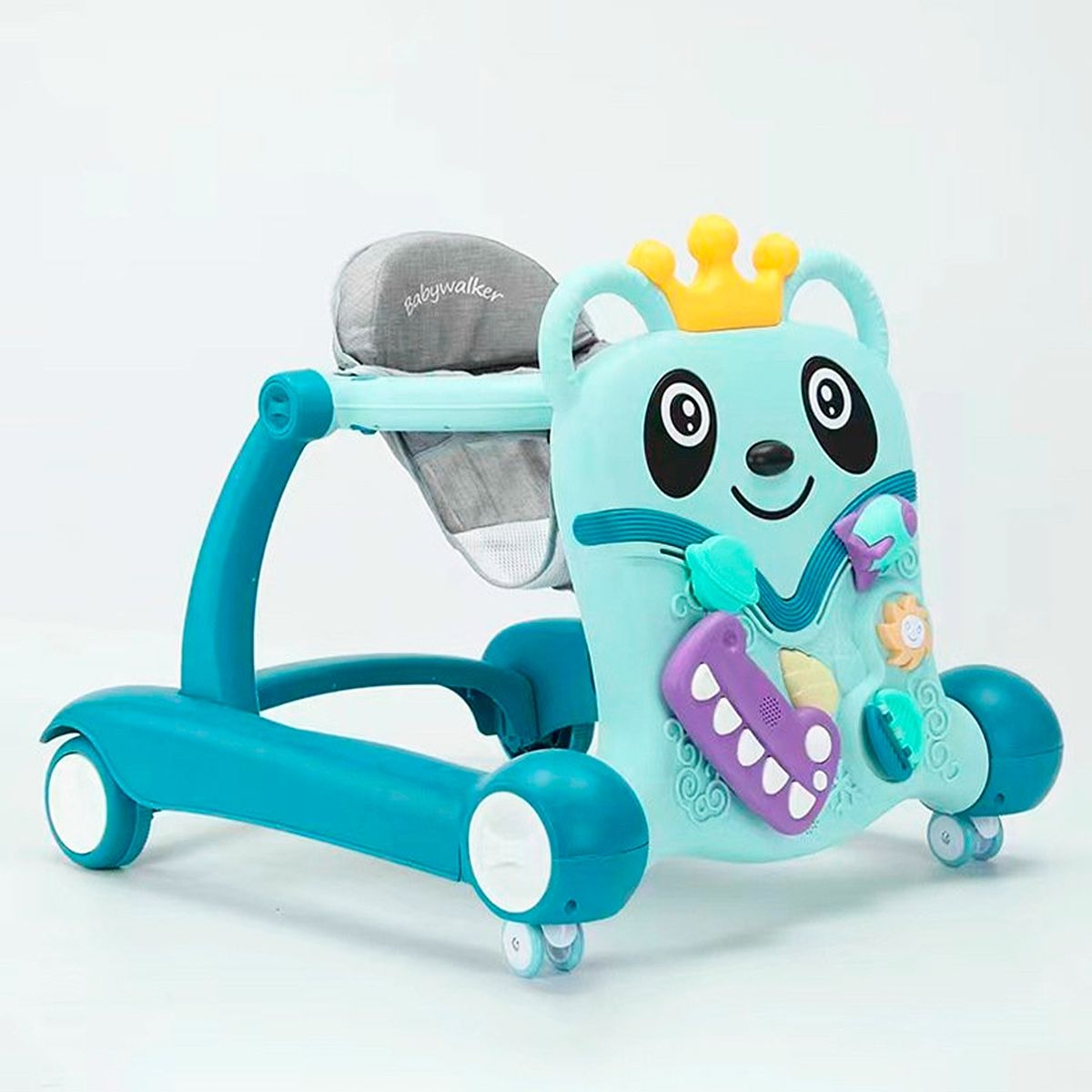 MON PETIT - Andador Plegable 3 en 1 Musical Celeste