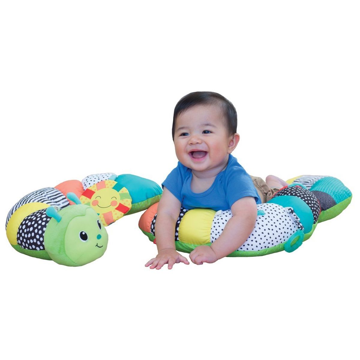 INFANTINO - Cojín Oruga 2 en 1