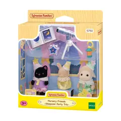 SYLVANIAN FAMILIES - Amigos de la Guardería Fiesta de Pijamas