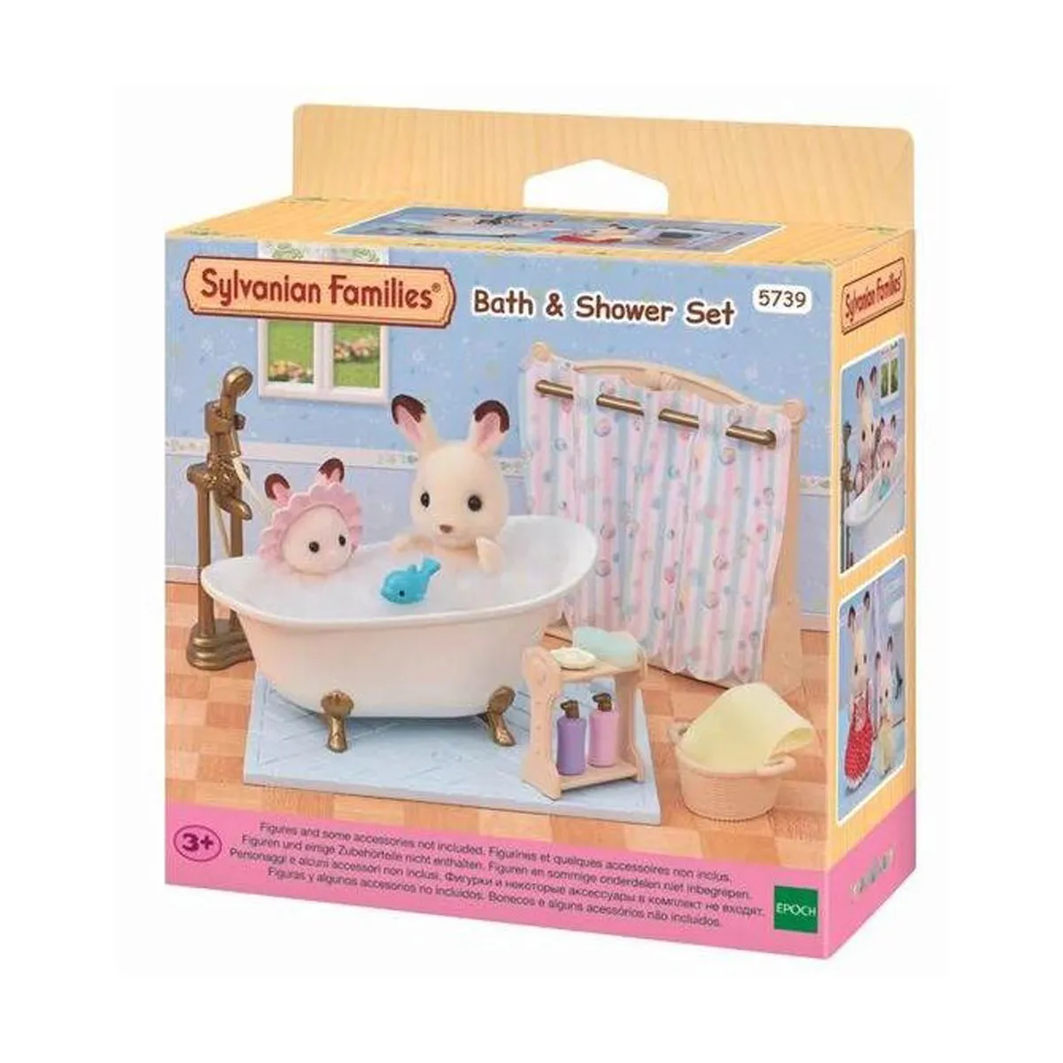 SYLVANIAN FAMILIES - Set de Baño Ducha Sylvanian Families