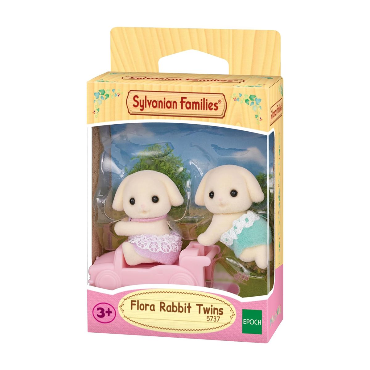 SYLVANIAN FAMILIES - Mellizos Conejo Flora Sylvanian Families