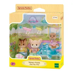 SYLVANIAN FAMILIES - Amigos de la Guardería Fiesta en la Piscina