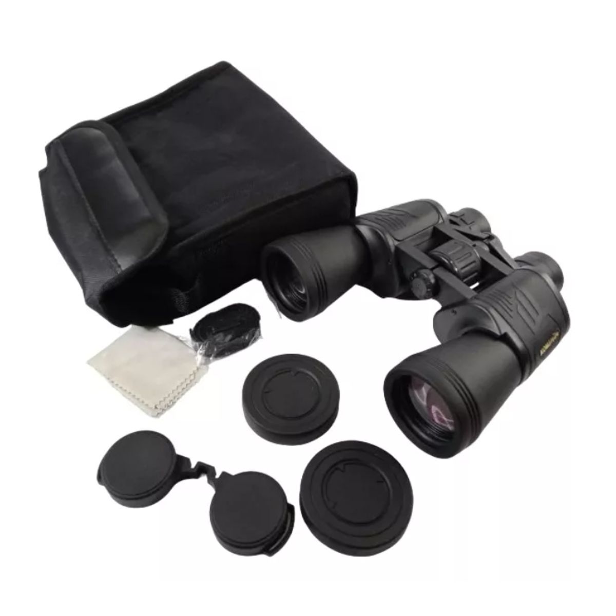 GENERICO - Binoculares Alta Potencia Fmc Hd Prismáticos Komandir Color Negro