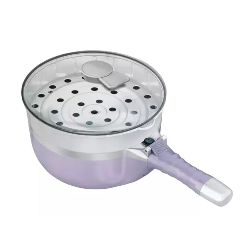 GENERICO - Olla Eléctrica Portátil Plegable Sartén Caldera 800w