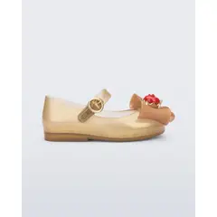 MELISSA - Ballerina Mini Sweet Love+ Snow White Beige PerladoOro