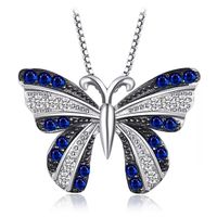 Collar mariposa plata 925 mujer joya regalo