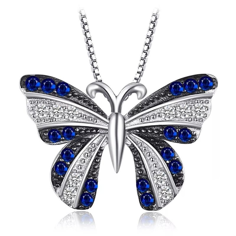 GENERICO - Collar mariposa plata 925 mujer joya regalo