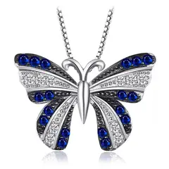 GENERICO - Collar mariposa plata 925 mujer joya regalo