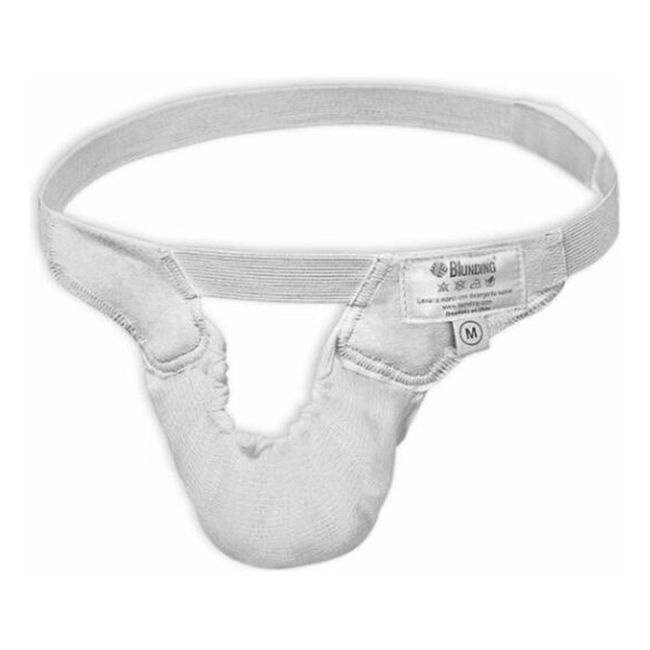 BLUNDING - Suspensor Escrotal -electromedicina - Blanco - XL