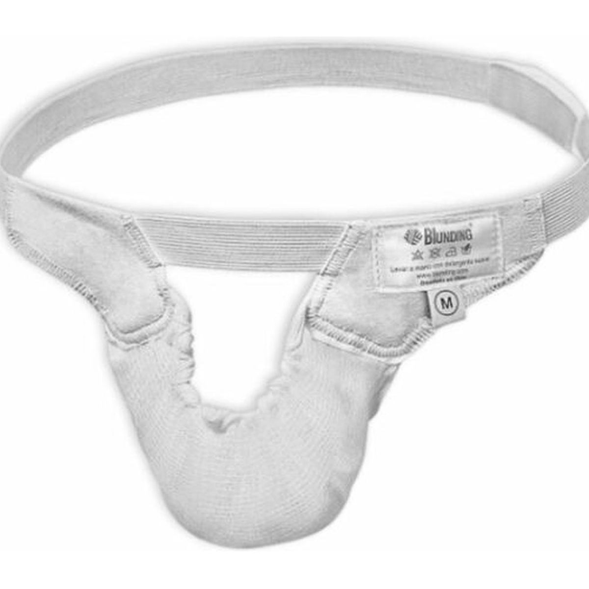 BLUNDING - Suspensor Escrotal -electromedicina - Blanco - M