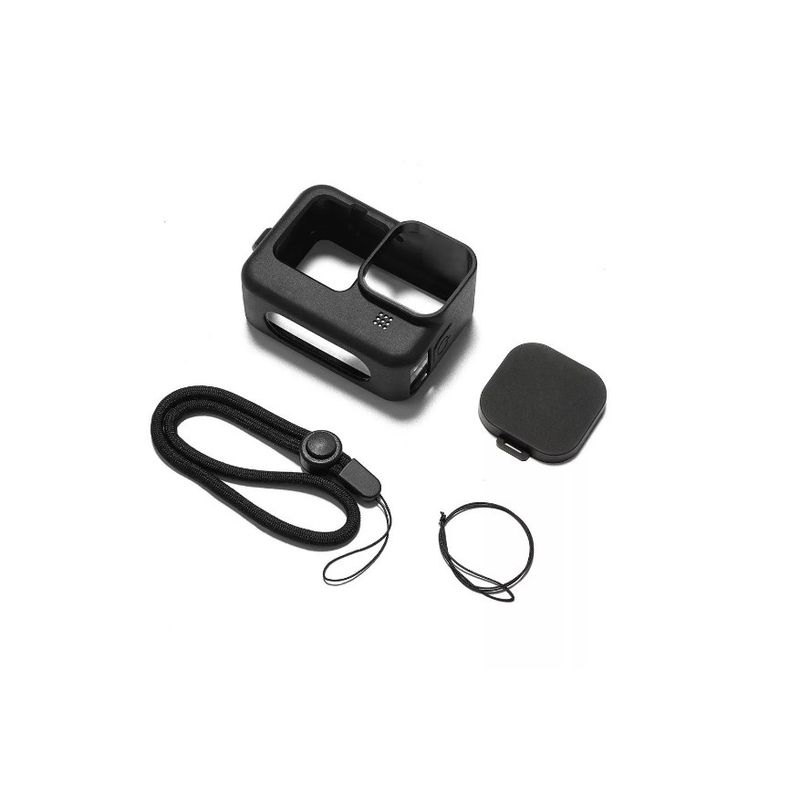 GENERICO - hero 9 Funda De Silicona Y Vidrio Templado Gopro