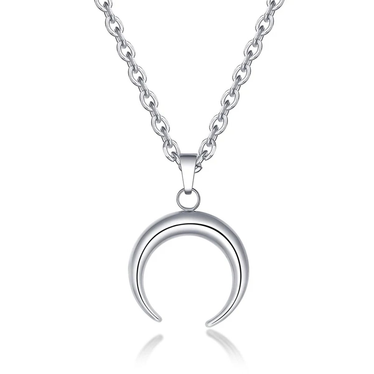 GENERICO - Collar plata 925 luna joyas mujer regalo