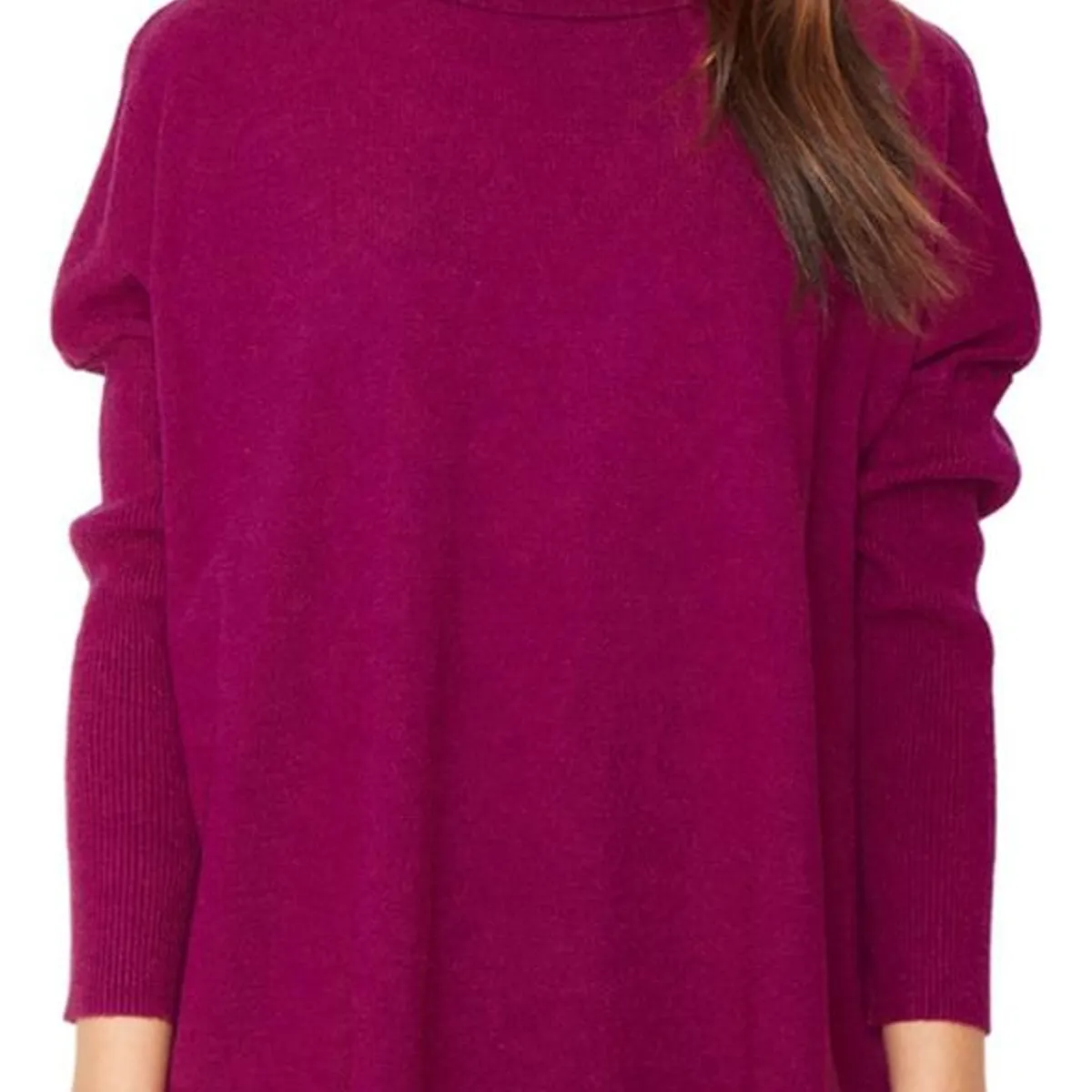 JACINTA TIENDA - Chaleco Manuela largo III burdeo Jacinta Tienda