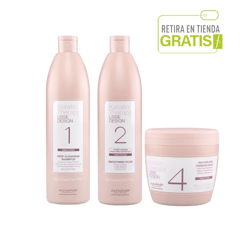 ALFAPARF MILANO - ALFAPARF Kit Alisado Progresivo Lisse Design