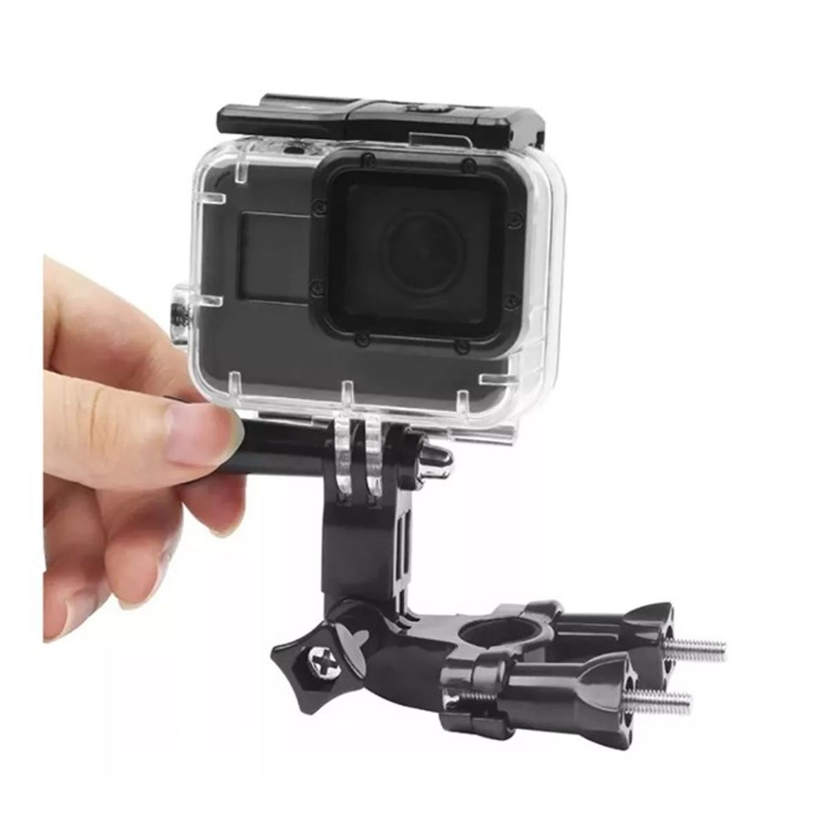 GENERICO - Soporte Bicicleta Moto Extendido Ajustable Para Gopro Hero