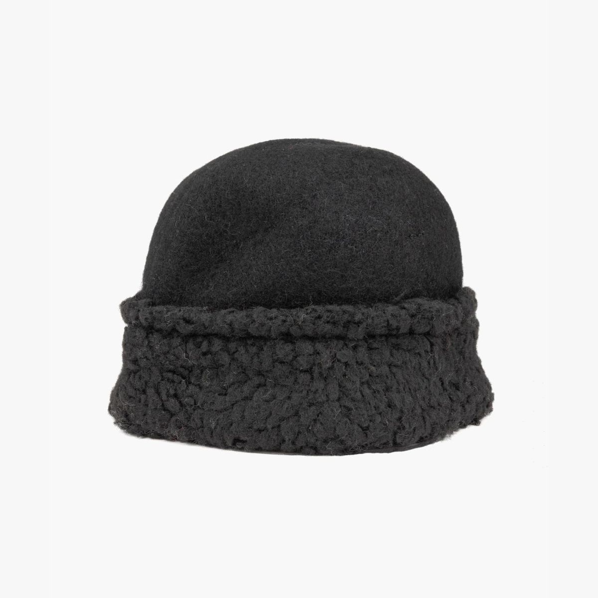 LOUNGE - Gorro Mujer Lana Negro