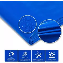 GENERICO - Carpa Lona Cobertor Multiusos Impermeable 5 X 6 Metros