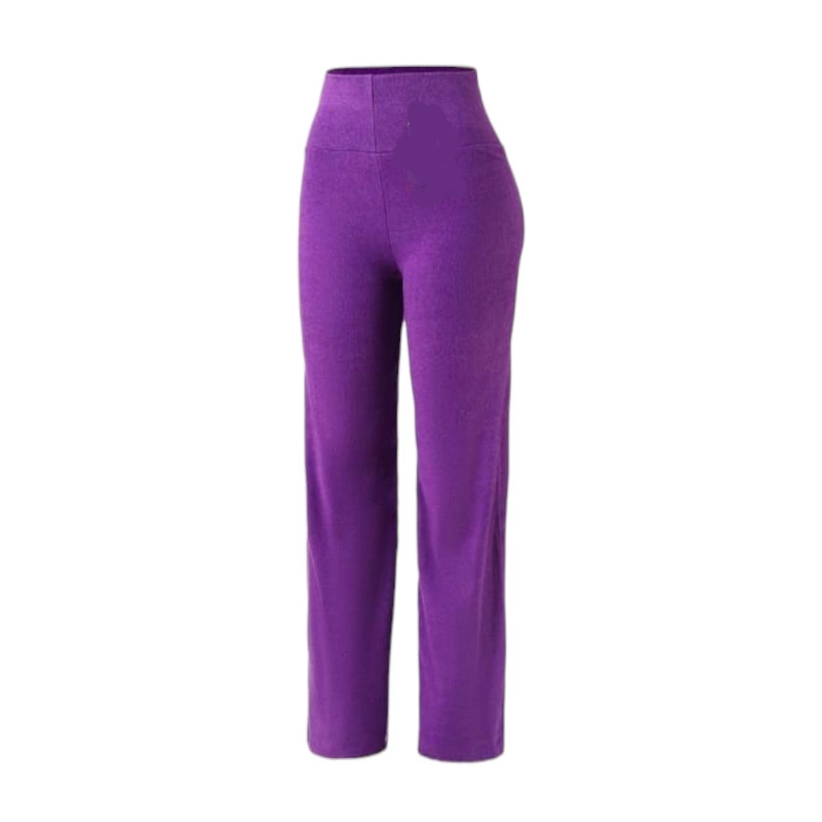 AGW - Pack 3 Pantalones Mujer Polar Modelo Recto