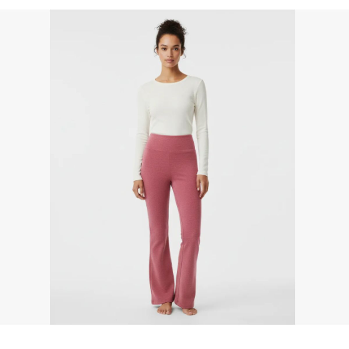 AGW - Pack 3 Pantalón Mujer Polar Pata Elefante