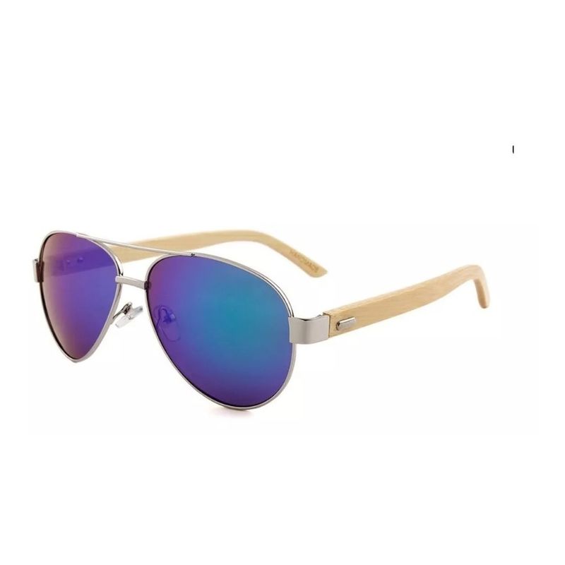 GENERICO - Lentes De Sol Unisex Bambú Shimmy 2040m-1