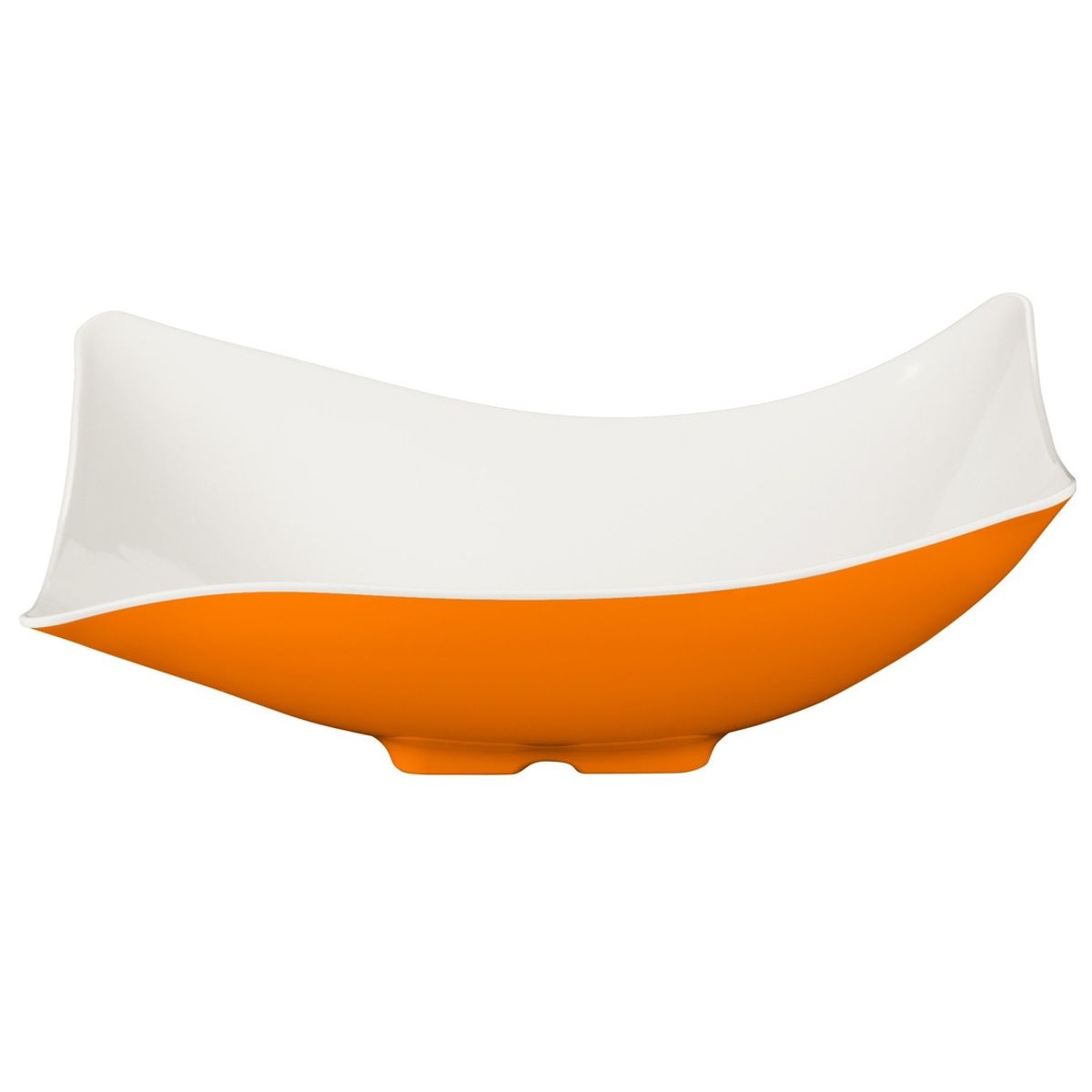 IMAHE - BOWL ONDEADO NARANJO MED. 27x41 cm IMAHE