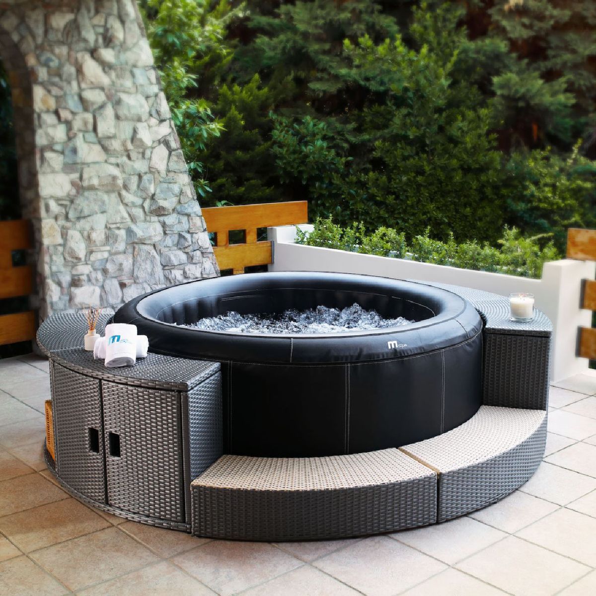 MSPA - Hot Tub Inflable Camaro Premium Para 4 Personas MSpa