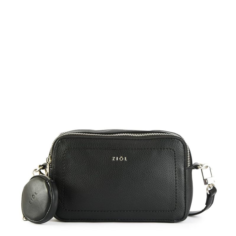 ZIOL - Cartera bandolera pequeña iskra negro
