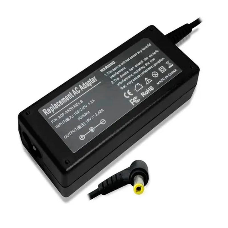 MALIK - Cargador Para Notebook Acer Aspire 19v 342a 55mm X 17mm