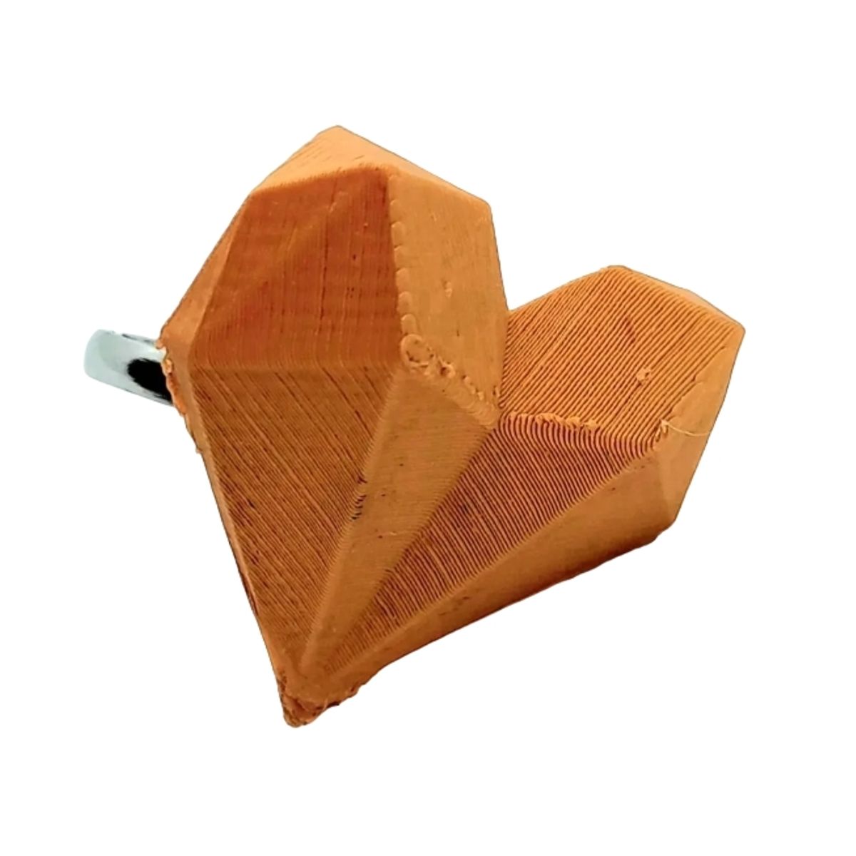 CATHALIFAUDJOYAS - ANILLO 3D CORAZON GEOMETRICO CATHALIFAUDJOYAS