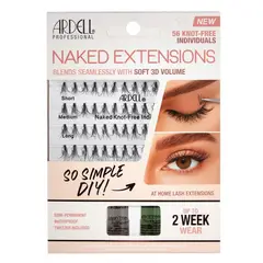 ARDELL - Kit de Pestañas Naked Extensions
