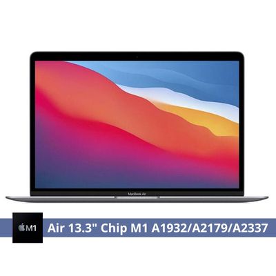 Imagen 2 del producto Carcasa Negra Acabado Mate Para Macbook Air 13.3 M1 Con Cubre Teclado