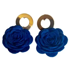 CATHALIFAUDJOYAS - Aros de fieltro y acero