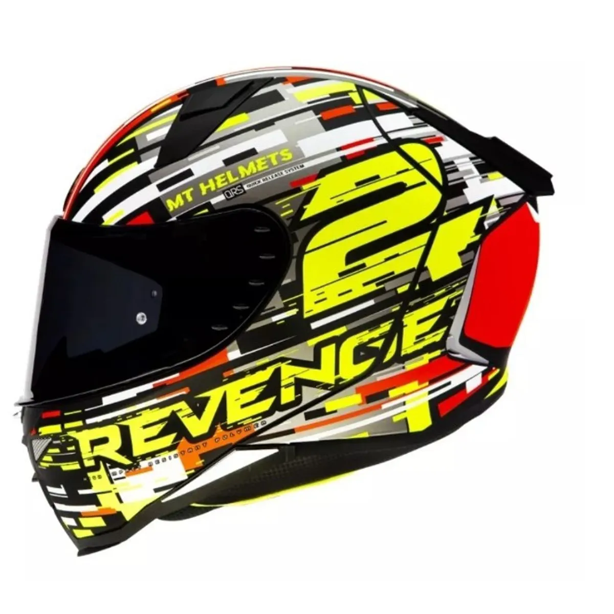 GENERICO - Casco De Moto  Revenge 2 Baye A5 Rojo Brillo