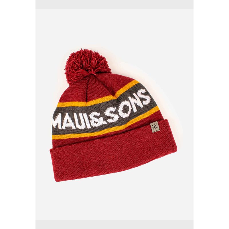 MAUI AND SONS - Gorro 1X8 Hombre Rojo Maui And Sons